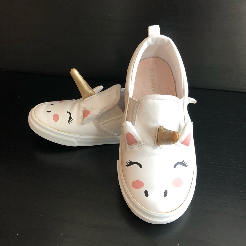 Old Navy Sneakers Unicorn Slip On 10 Toddler